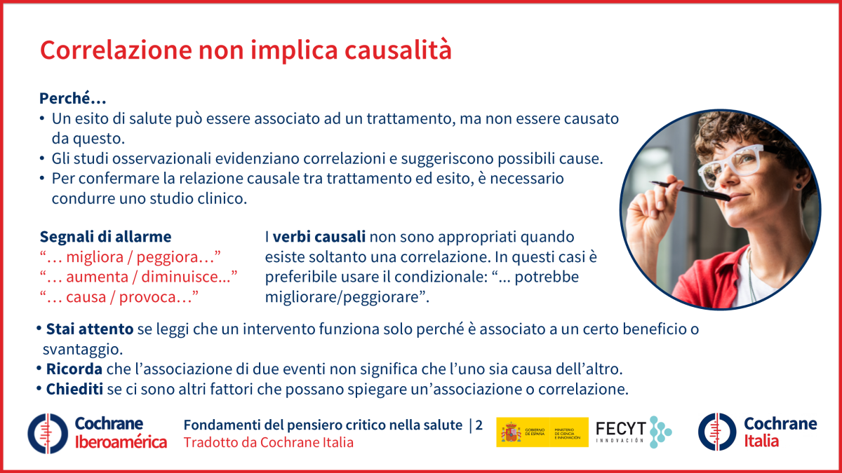 Correlazione non implica causalità