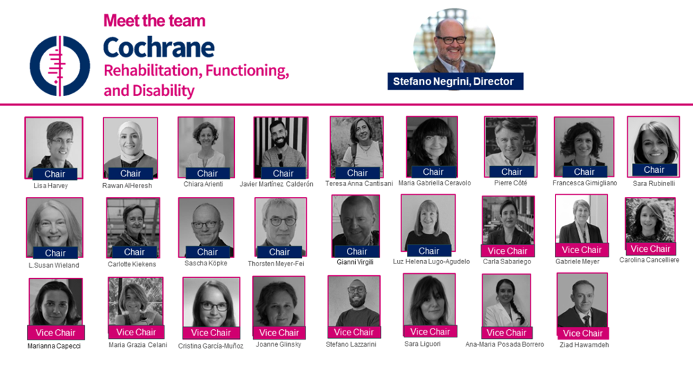 Team Cochrane Functioning and Disability
